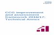 CCG improvement and assessment framework 2016… · Technical annex for the CCG improvement and assessment framework 2016/17 ... The CCG Improvement and Assessment Framework includes