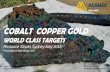 COBALT COPPER GOLD - asx.com.au · Nine Advanced high grade Co, Cu & Au Prospects ... Sub Audio Magnetic ... 2 Bestvale Resource Consultants Pty Ltd