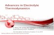 Advances in Electrolyte Thermodynamicsdownloads.olisystems.com/OLISimulationConferences/SIMCONF14/... · MSE (ionic) 2nd liquid phase: SRK (non-ionic) ... molecular adsorption ...