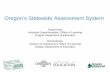 Oregon’s Statewide Assessment System · Oregon’s statewide assessment system, ... K-12 expectations for college and career ... Computer Adaptive Test(s) ...