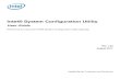 Intel® System Configuration Utility · Intel® System Configuration Utility User Guide Reference for using the Intel® System Configuration Utility (Syscfg). Rev 1.02 ... by visiting