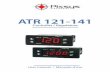ATR 121-141 - Calex · ATR 121-141 Controller / Regolatore User manual / Manuale d’uso. User manual ... For thermoresistances n Tc, PTc, PT500,
