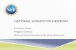 National Science Foundation - emerging … · HBCU-UP AND TCUP PROJECT TYPES Targeted Infusion Projects – curriculum enhancement ... NSF GRFP FastLane Website (fastlane.nsf.gov/grfp)