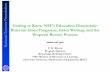 Getting to Know NSF’s Education Directorate: Relevant ... · National Science Foundation Getting to Know NSF’s Education Directorate: Relevant Grant Programs, Grant Writing, ...