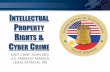 INTELLECTUAL PROPERTY RIGHTS CYBER CRIME · • The Administrative, ... • Blueprints, such as for a building or machinery. ... Philippine National Police (PNP)