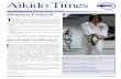 Aikido Times - Home - British Aikido Board · Aikido Times Newsletter of the British Aikido Board July 2011 ... Salisbury Ki Aikido Centre The dojo was purpose built by Andrew Ferguson
