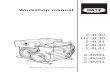 Workshopmanual - Nordco€¦ · Service and governor side Encapsulated design ... 11 Centrifugal pump ... Fabrication No. (continous)