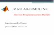 MATLAB-SIMULINK - diee.unica.itpisano/EserciziMatlabRisolti.pdf · 2 W.J. Palm III, MATLAB 7 per l’ingegneriae le scienze, Mc Graw Hill Esercizio 4.20 (pag . 247) Le coordinate