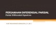 PERSAMAAN DIFERENSIAL PARSIAL - Pustaka …asepmusa.blog.undip.ac.id/files/Persamaan-Diferensial-Parsial.pdf · satu atau lebih turunan parsial dengan dua atau lebih variabel ...