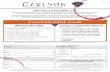 Carlson Calypso Wine Club - carlsonwines.com · He now invites you into his world with the Calypso Wine Club, ... Shipment cost is typically between $300-$400 Red & White ... Carlson_Calypso_Wine_Club
