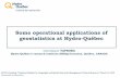 Some operational applications of geostatistics at Hydro ... · Some operational applications of geostatistics at Hydro-Québec ... SWE Estimation Hydro-Quebéc’s ... Geostatistics