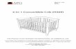 4-in-1 Convertible Crib (H309) · 4-in-1 Convertible Crib (H309) THIS PRODUCT IS NOT INTENDED FOR INSTITUTIONAL OR COMMERCIAL USE. ... 2015 AFG Baby Furniture H309 Assembly Sheet