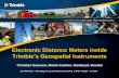 Electronic Distance Meters inside - Physikalisch ... · Electronic Distance Meters inside Trimble’s Geospatial Instruments Christian Graesser, ... Measurements at the PTB Braunschweig