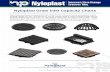 Nyloplast Grate Inlet Capacity Charts Grate Inlet... · Nyloplast Grate Inlet Capacity Charts These charts are based on equations from the USDOT/FAA Advisory Circular pertaining to