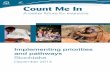 Count Me In - Parliament of Western Australia · Implementing priorities and pathways Stocktake December 2013 A better future for everyone Count Me In