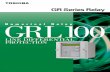 GRL100 - TOSHIBA ENERGY SYSTEMS & … · 2015-06-01 · GRL100 2 FEATURES Fully numerical line protection for use with digital ... differential calculation. ... setting or viewing