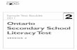 Bar Code Area Sample Test Booklet 2011 2 Ontario …schools.peelschools.org/sec/lornepark/SiteCollectionDocuments... · Ontario Secondary School Literacy Test BOOKLET2 1200W ... spelling,