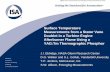 Surface Temperature Measurements from a Stator Vane Doublet in a Turbine Engine Afterburner Flame Using a YAG… · Background • Thermographic phosphors for temperature measurements