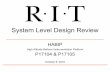 System Level Design Review - Rochester Institute of …edge.rit.edu/edge/P17105/public/Systems Level Design Documents... · System Level Design Review ... “ The Pill ” “The