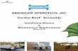 AMERICAN HYDROTECH, INC Garden Roof Assembly · AMERICAN HYDROTECH, INC Garden Roof ... Monolithic Membrane 6125® waterproofing roofing membrane has been used in numerous parking