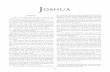 JOSHUA - ibiblio.org OT individual books/b06... · servant of the Lord, that the Lord spake to Joshua, the son of Nun, the servant of Moses, and said to him, ... 2 And it was told,