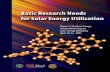 On the Cover - UCI Department of Chemistrylawm/DOE Solar Pathways Report.pdf · BASIC RESEARCH NEEDS FOR SOLAR ENERGY UTILIZATION Report on the Basic Energy ... Maximum Energy from