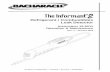 Refrigerant / Combustibles Leak Detector Informant... · The Informant 2 Dual Refrigerant / Combustibles Leak Detector (Figure 1) is a portable, battery powered instrument designed
