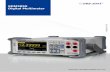 SDM3055 Digital Multimeter - Siglent€¦ · SDM3055 Digital Multimeter ... SDM3055 Digital Multimeter UUU,QGECLR,AMK DC Voltage Input Resistance 200 mV and 2 V Range 10 MΩ or >10
