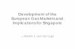 Development of the European Gas Markets and Implications ...€¦ · European Gas Markets and Implications for Singapore ... BTT TTF. 2002 : Natural Gas Consumption ... Singapore