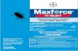 PRECAUTIONARY STATEMENTS: GENERAL … FC Roach Bait Gel Label.pdf · MAXFORCE® FC Select Professional Insect Control® Roach Killer Bait Gel may be used as a spot or crack and crevice