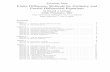 Finite Di erence Methods for Ordinary and Partial Di ... · Finite Di erence Methods for Ordinary and Partial Di erential ... (Forward vs. backward ... Finite Di erence Methods for