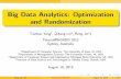 Big Data Analytics: Optimization and R tyng/kdd15-   Big Data Analytics: Optimization