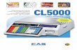 CL5000 - Cas Usa · CL5000 LABEL PRINTING scale ... CL 5000 LABEL PRINTING Scale. The CL Works software program allows you to create and ... CAS USA Corporation