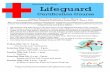 American Red Cross Lifeguard - Binghamton University · This course is designed to prepare participants for employment as a lifeguard at a pool environment. Lessons will include professionalism,