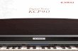 Digital Piano KCP90 - Kawai · The KCP90 digital piano captures the beautiful sound of Kawai’s highly acclaimed hand-built concert grand piano, with all 88 keys of this exceptional