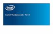 Module: Lustre* Fundamentals Part 1 - Intel .Lustre* Fundamentals - Part 1 . Legal Disclaimer ...