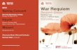 War Requiem Spring Concert Benjamin Britten - Winchester Music … · 2016-01-26 · Benjamin Britten. Winchester Cathedral . ... This surely is the point of Britten’s masterpiece