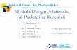 Module Design, Materials, & Packaging Research … · currents, internal resistance ... depend on adhesion, cohesion and water diffusion ... Module Design, Materials, & Packaging