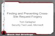 Finding and Preventing Cross-Site Request Forgery · Finding and Preventing Cross-Site Request Forgery ... PHP, Classic ASP, ... Finding and Preventing Cross-Site Request Forgery