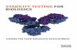 Stability Testing Services for Biologics - sgs.com/media/Global/Documents... · ing and subsequently monitored through long term stability studies to ensure product shelf life. SGS