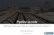 Pipeline as code - doag.org · • What’s new in Jenkins 2? • Pipeline as code ... • Groovy DSL definition ... //jenkins.io/doc/pipeline/steps • Plugin documentation