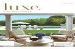 luxe. interiors + design $ 9.95 A LuxEsouRCE' 71486 ... · luxe. interiors + design $ 9.95 A LuxEsouRCE' 71486 1331116 VOLUME 13, ssuE 3 OISPLAY UNTIL 08/31/15 NEW YORK PEOPLE, PLACES