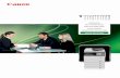 OFFICE SOLUTIONS - Canon · recipients, or further reduce ... and SAP® environments to support business workflows.* ... driver that supports multiple Canon systems to help drive