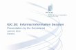 IGC 28: Informal Information Session - WIPO · IGC 28: Informal Information Session . ... Practical arrangements for IGC 28 ... IGC 28 The final session of the IGC in 2014 and its