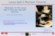 Leica Sp5 2 Photons Tutorial - EPFL BIOP Sp5 2P V6.pdf · Welcome to the Leica Sp5 2 Photons Upright tutorial. Before using the Sp5 2 Photons ... • Introduce your Password ... •