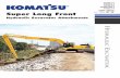 PC200LC-8 PC220LC-8 PC270LC-8 PC350LC/HD-8 … · Komatsu-designed and engineered base unit using all Komatsu components Top quality attachment supplied by Young Corporation Low Emission