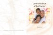 Code of Ethics of the Family - wango.org · Code of Ethics of the Family Preface ... learning virtue, norms, and manners. Likewise, marriage traditionally has been a revered institution,