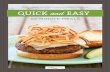 America’s Test Kitchen QUICK and EASY - qvc.com · ROMAINE: Best known for its starring role ... accompanying heavy classics like pancakes, ... WHY THIS RECIPE WORKS: ...