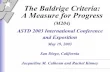 Baldrige National Quality Program The Baldrige … · assessment, action, and evaluation ... Next Steps. Baldrige National Quality Program 2003 ... Baldrige National Quality Program