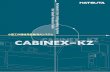 COX-5KZ COX-7KZ COX-2KZ - 消火器・消火システム ... · キャビネックスkzの重要情報 キャビネックス-kz主要諸元表 specifications 1．作動時（消火剤放出時）には、一旦室外に
